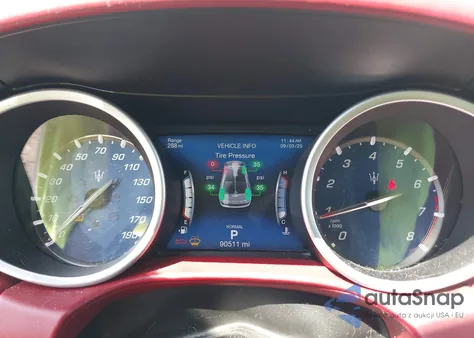 2019 Maserati Ghibli S Q4 из США, поврежденный, VIN ZAM57YTA4K1315431